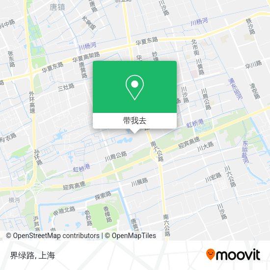 界绿路地图