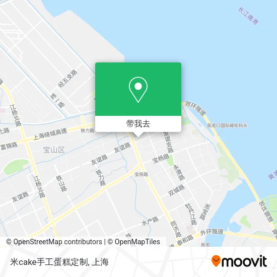 米cake手工蛋糕定制地图
