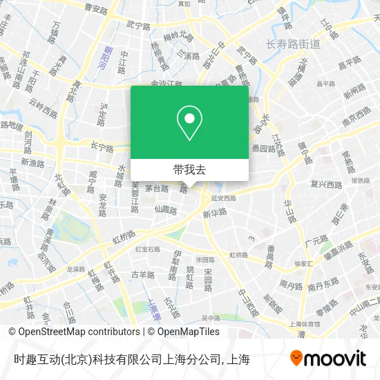 时趣互动(北京)科技有限公司上海分公司地图