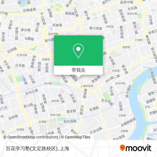 百花学习塾(文定路校区)地图