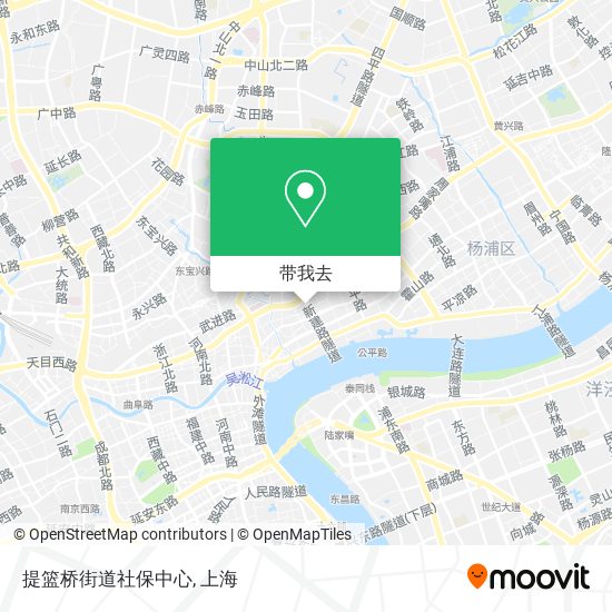 提篮桥街道社保中心地图