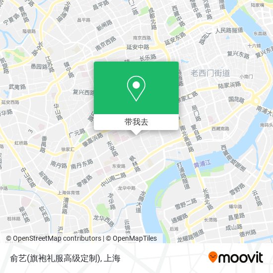 俞艺(旗袍礼服高级定制)地图