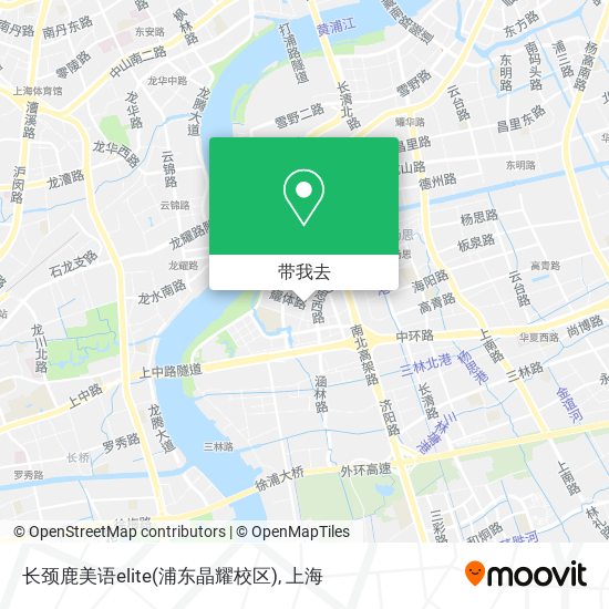 长颈鹿美语elite(浦东晶耀校区)地图