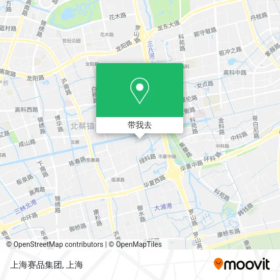 上海赛品集团地图