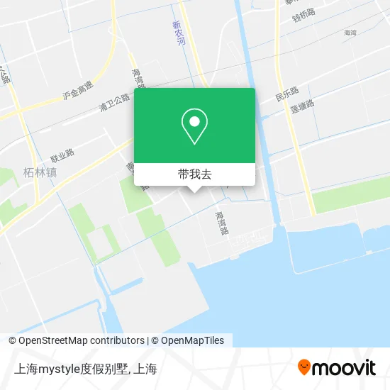 上海mystyle度假别墅地图