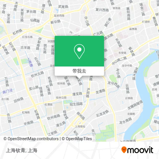 上海钦青地图