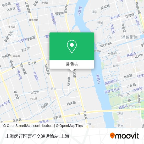 上海闵行区曹行交通运输站地图