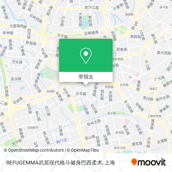 REFUGEMMA武居现代格斗健身巴西柔术地图