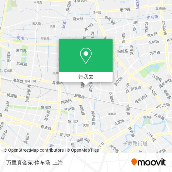 万里真金苑-停车场地图