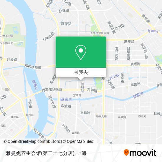 雅曼妮养生会馆(第二十七分店)地图