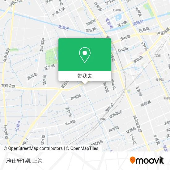 雅仕轩1期地图
