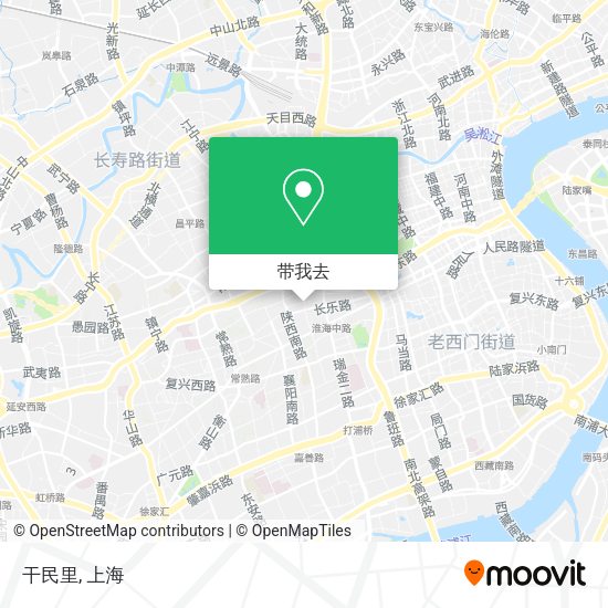 干民里地图