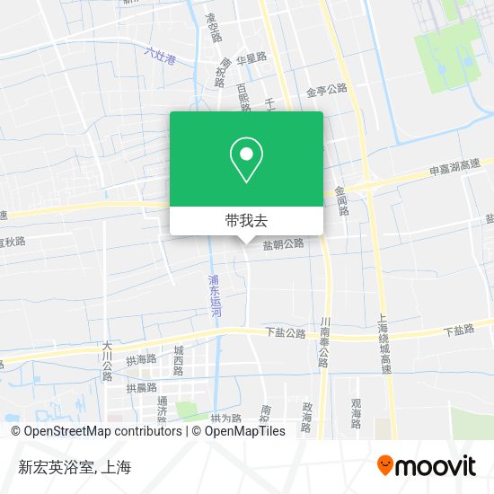 新宏英浴室地图