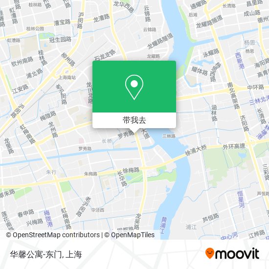华馨公寓-东门地图