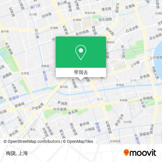 梅陇地图