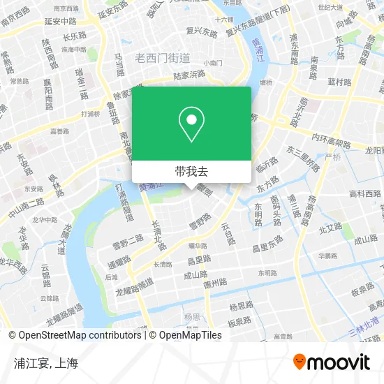 浦江宴地图