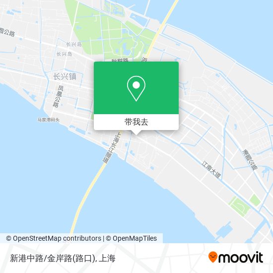 新港中路/金岸路(路口)地图