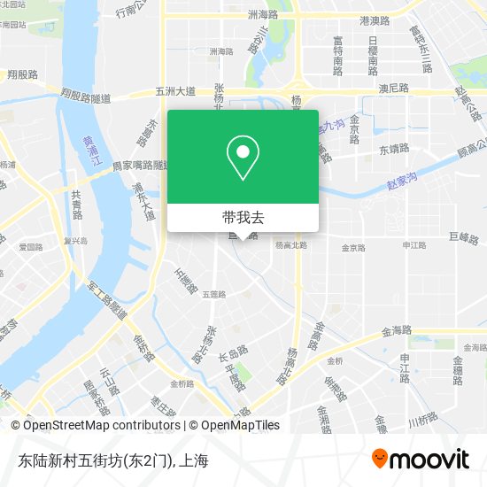 东陆新村五街坊(东2门)地图