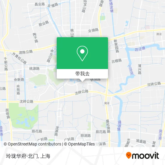 玲珑华府-北门地图