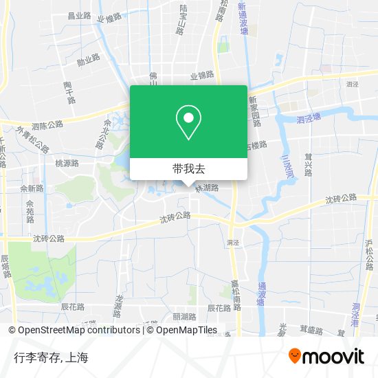 行李寄存地图