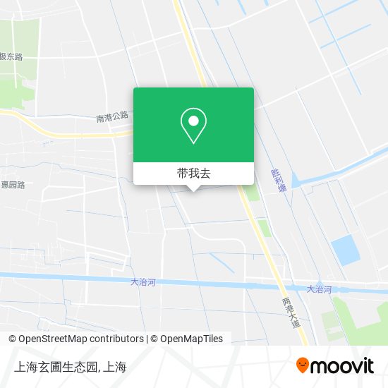 上海玄圃生态园地图