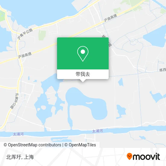 北厍圩地图