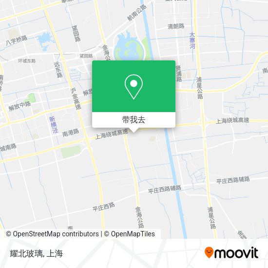 耀北玻璃地图
