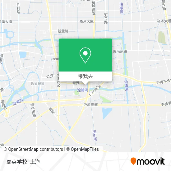 豫英学校地图
