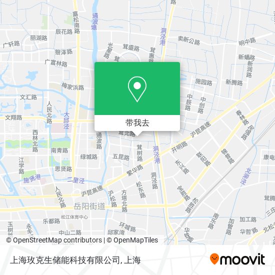 上海玫克生储能科技有限公司地图