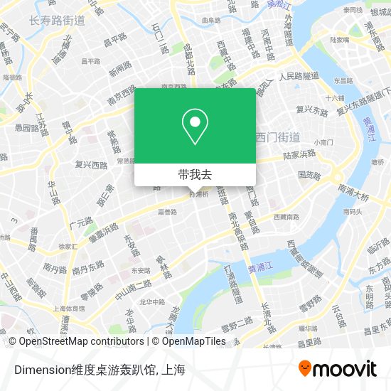 Dimension维度桌游轰趴馆地图