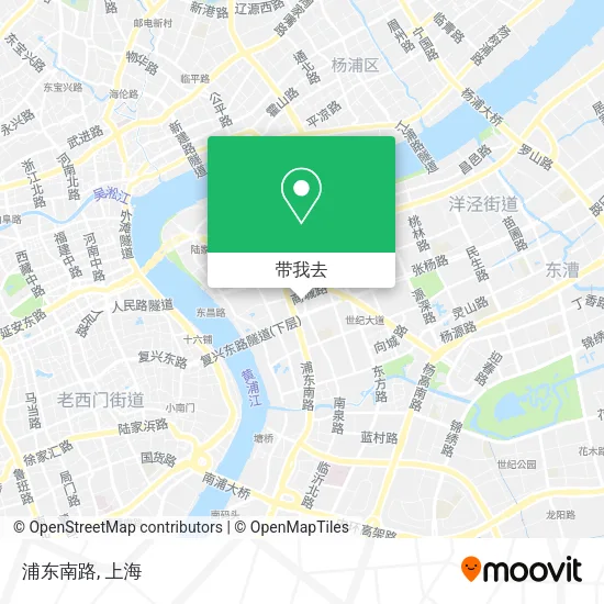浦东南路地图