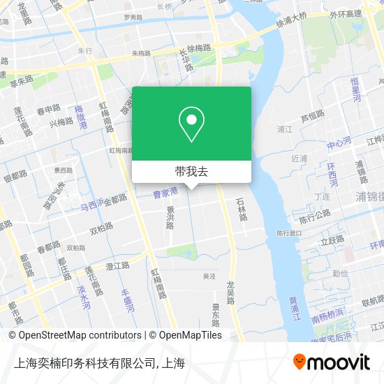 上海奕楠印务科技有限公司地图