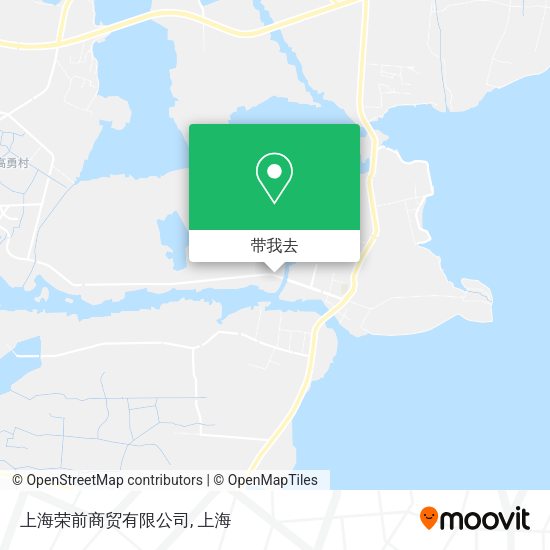 上海荣前商贸有限公司地图