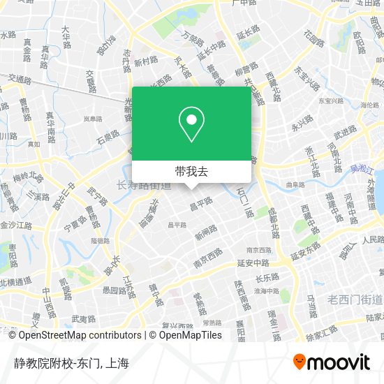 静教院附校-东门地图