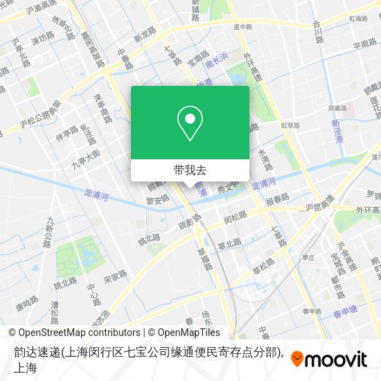 韵达速递(上海闵行区七宝公司缘通便民寄存点分部)地图