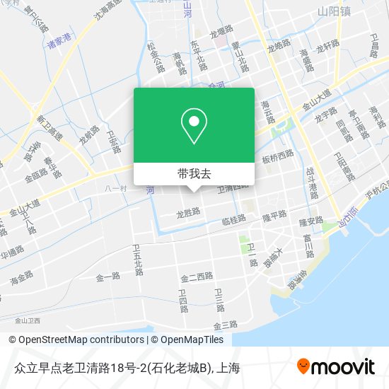 众立早点老卫清路18号-2(石化老城B)地图