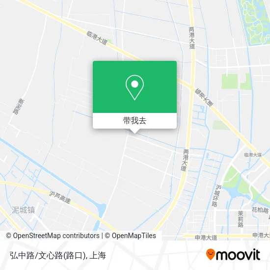 弘中路/文心路(路口)地图
