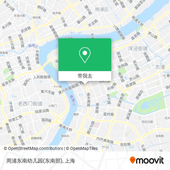 周浦东南幼儿园(东南部)地图