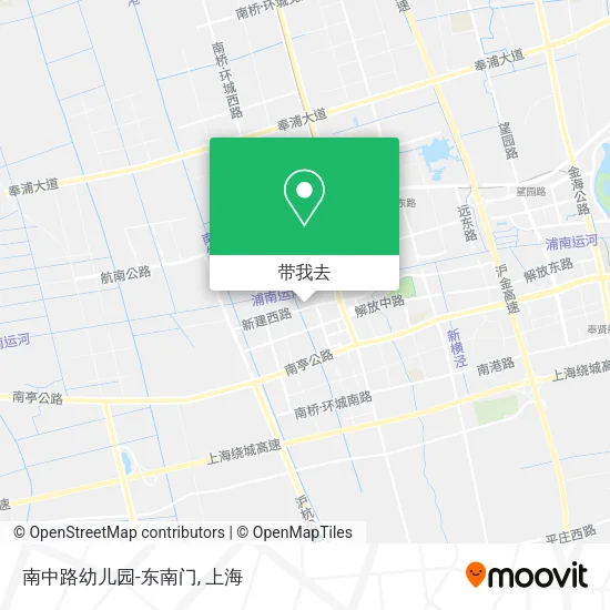 南中路幼儿园-东南门地图