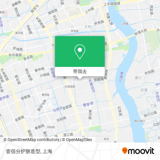 壹佰分护肤造型地图
