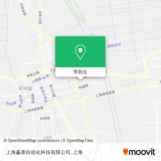 上海赢泰自动化科技有限公司地图