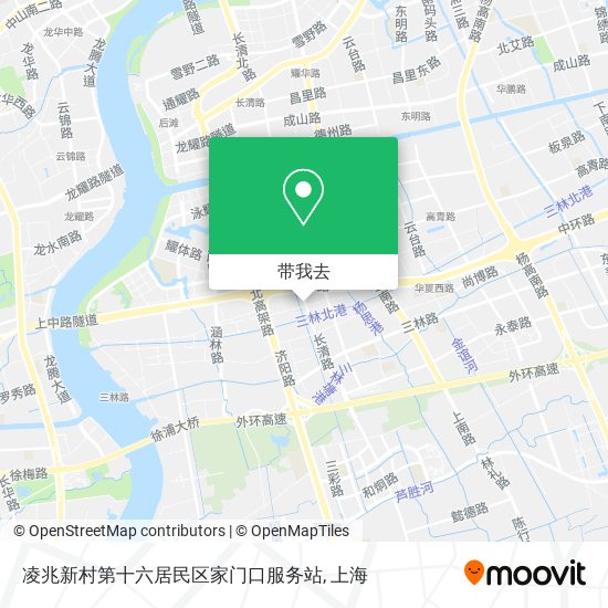 凌兆新村第十六居民区家门口服务站地图