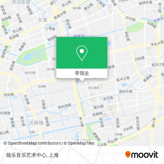 领乐音乐艺术中心地图