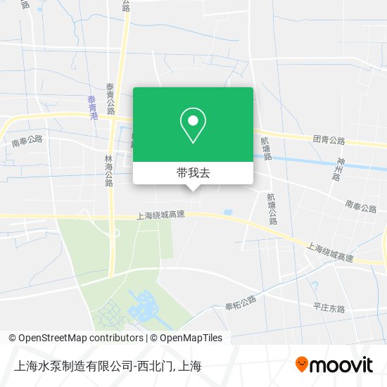 上海水泵制造有限公司-西北门地图