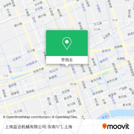 上海益达机械有限公司-东南1门地图