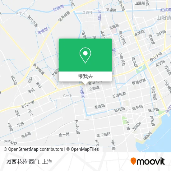 城西花苑-西门地图