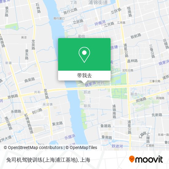 兔司机驾驶训练(上海浦江基地)地图