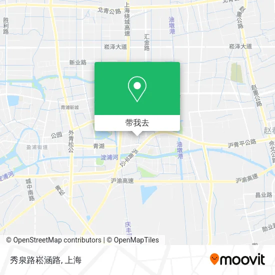 秀泉路崧涵路地图