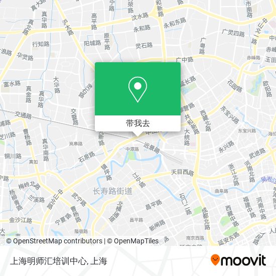 上海明师汇培训中心地图