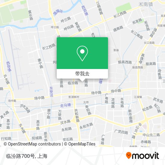 临汾路700号地图